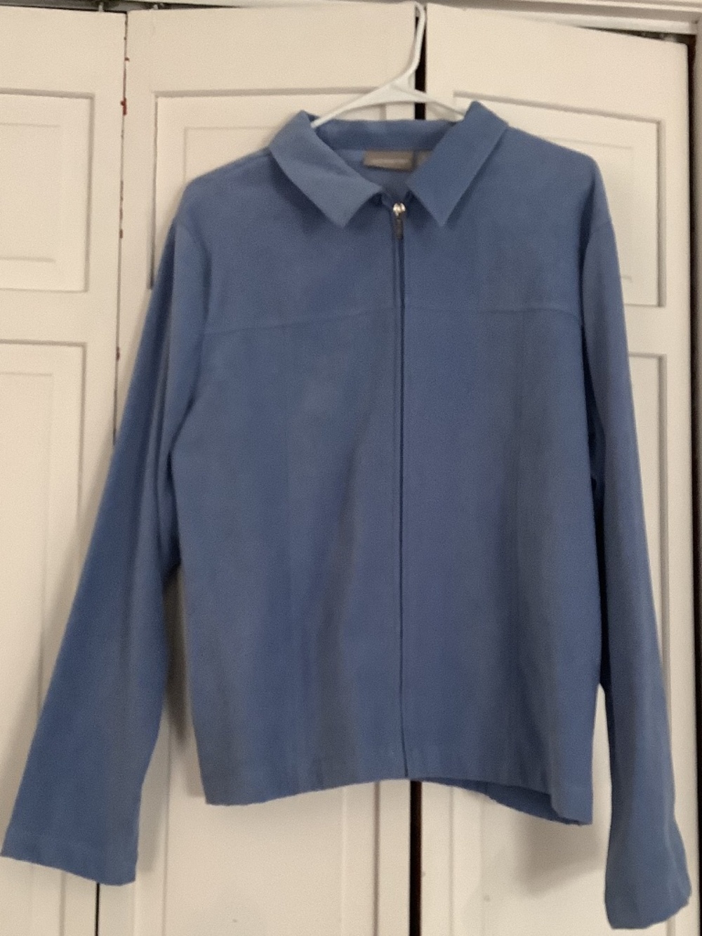 Croft & Barrow full-zip jacket, super-soft material, Size XL